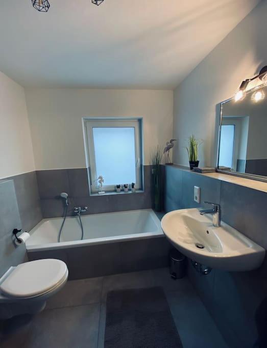Grosse Moderne Ferienwohnung Auch Als Monteur Unterkunft Nutzbar, In Stolberg - Vicht Buitenkant foto
